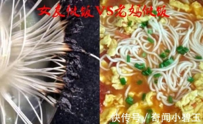 女友做饭VS老妈做饭，男生表示已经崩溃，网友：很是真实