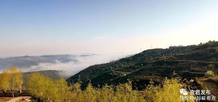 魅力陕西行·薄雾轻笼，若隐若现的宜君雾景，美醉了！