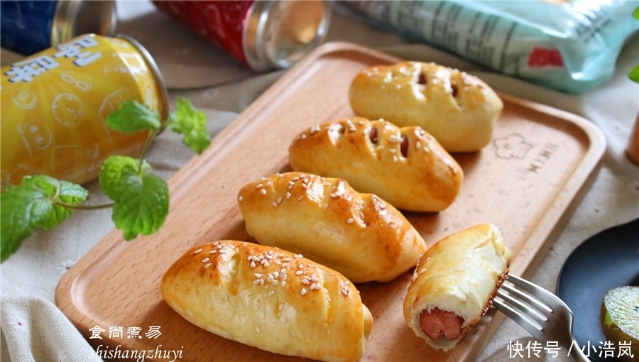 此款面包要收好,简单卷一卷,层次分明,香软可口,在家做方便