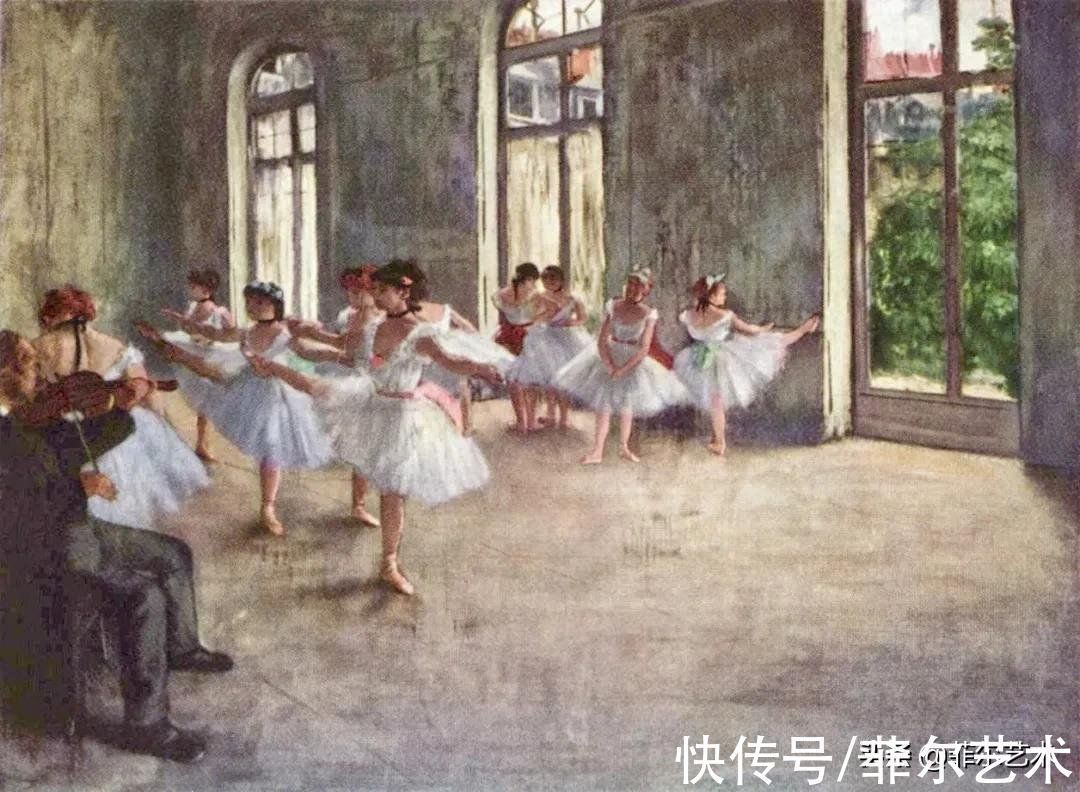 法国@法国艺术大师埃德加·德加舞女125幅油画作品,美翻了