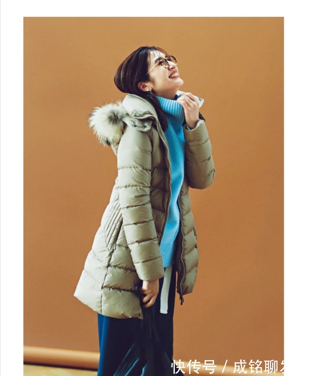 裤装|适合四十多岁女人的羽绒服穿搭,不臃肿不显胖,保暖时尚两不误