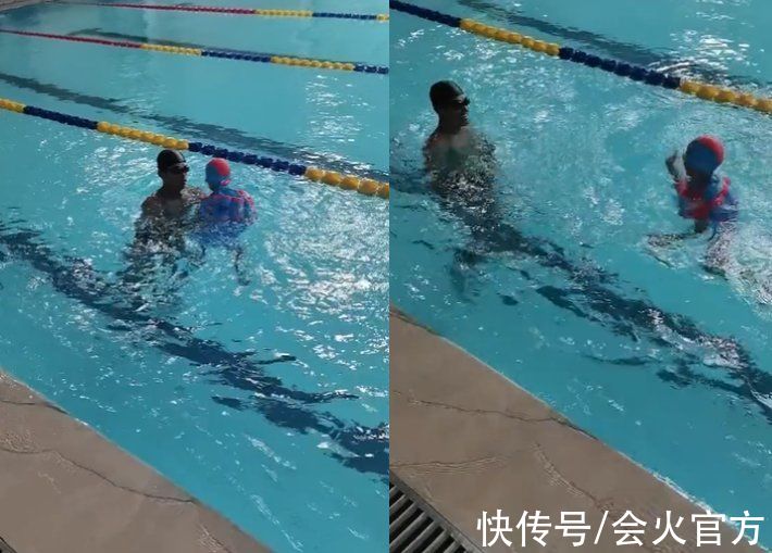 谢杏芳|林丹与儿子豪宅内做运动！绷直身体满脸通红，双腿跪地指导儿子