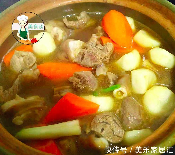  胡萝卜羊肉煲做法，多加两样食材，鲜香美味不膻，鲜香滋补又暖身