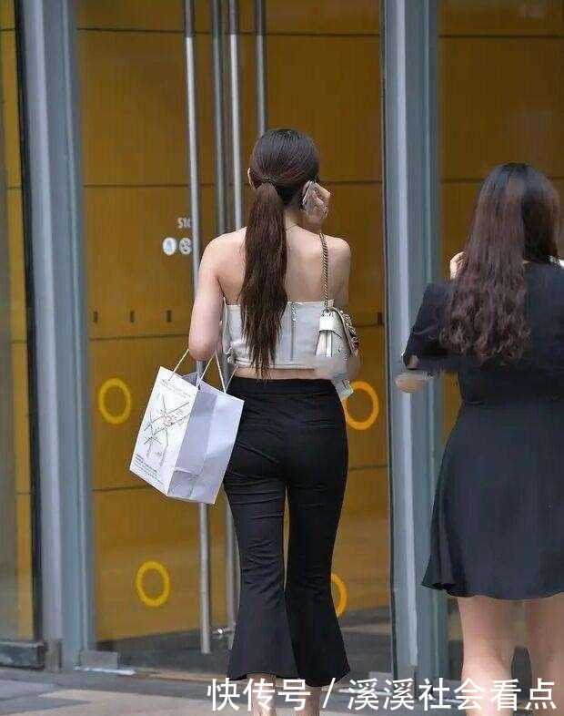 极致|版型简单的打底裤，保证穿搭美到极致，好看又甜美