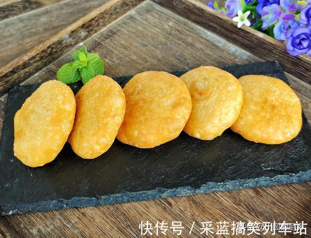 开水|炸油糕的家常做法,掌握好三点,不破皮不露馅,外酥里软,真香