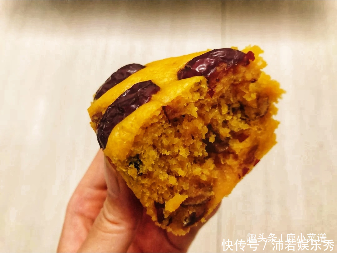 发糕|眼下南瓜正当季,做成南瓜发糕正合适,老少皆宜,香甜柔糯有营养