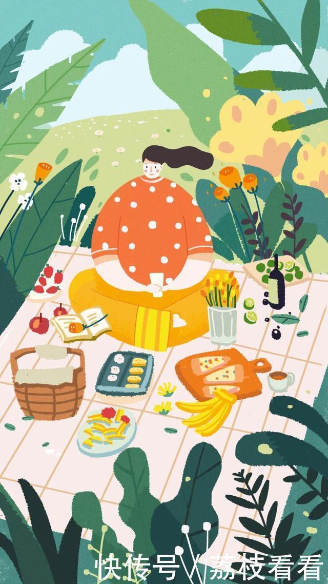 打卡美好生活,治愈系插画都在这里!