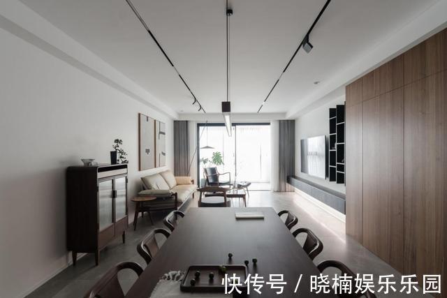 优雅|这是我见过最干净的设计,全屋大气,还透着一丝中式优雅