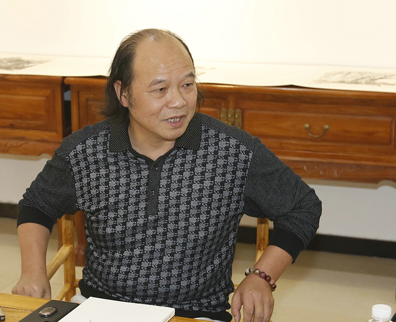 田智宇！心相——田智宇书画展在个山美术馆隆重展出