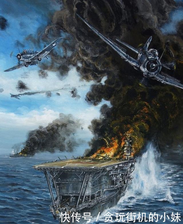 二战|漫画绘本来自海洋与天空的激烈鏖战-二战风云原画欣赏