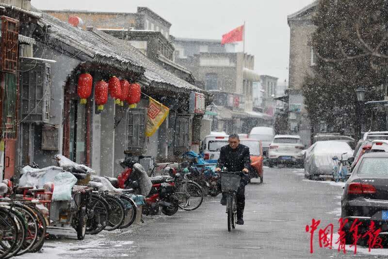 记者|北京迎来2022年第一场雪