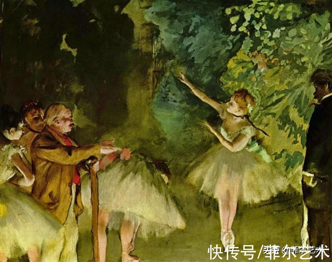 法国@法国艺术大师埃德加·德加舞女125幅油画作品,美翻了