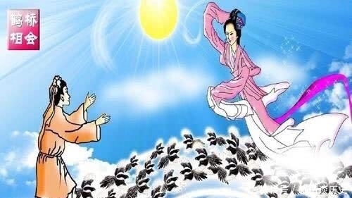 牛郎是怎么飞上天空的呢!