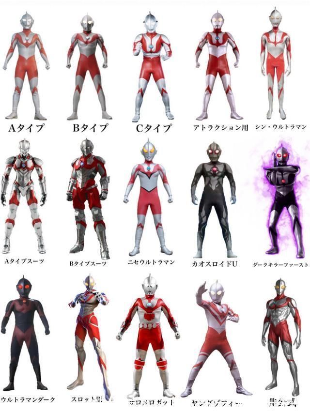 机动奥特曼|初代奥特曼全15种形象汇总 痞子版最独特 杰克:这才叫专业粉丝