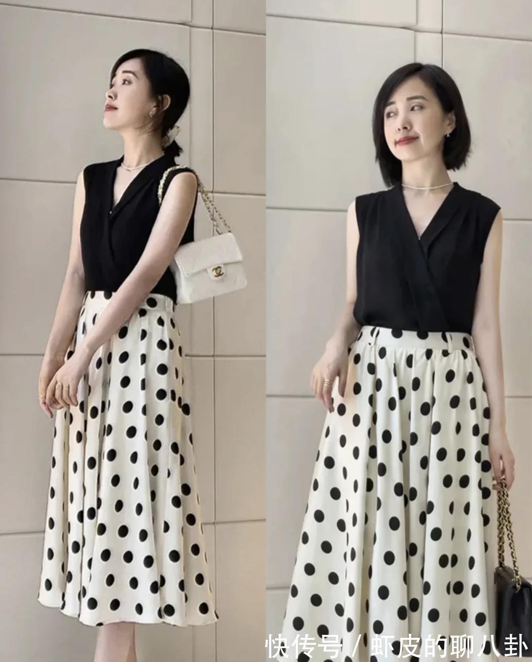 打扮|不怕年龄大,就怕不打扮!中年女性的8套穿搭示范,时髦减龄