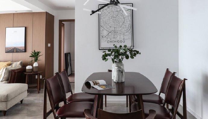 漂亮|100平米两居室，全屋简洁大方又通透，沙发墙这样装，实在漂亮