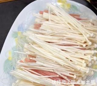 好吃的蒜蓉粉丝金针菇,简单好做,营养又美味!