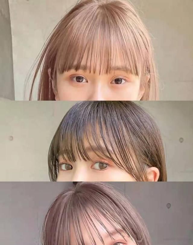 中分八字刘海|剪眉上短刘海“翻车”了,感觉又“丑”又显脸大,几天才能长长?