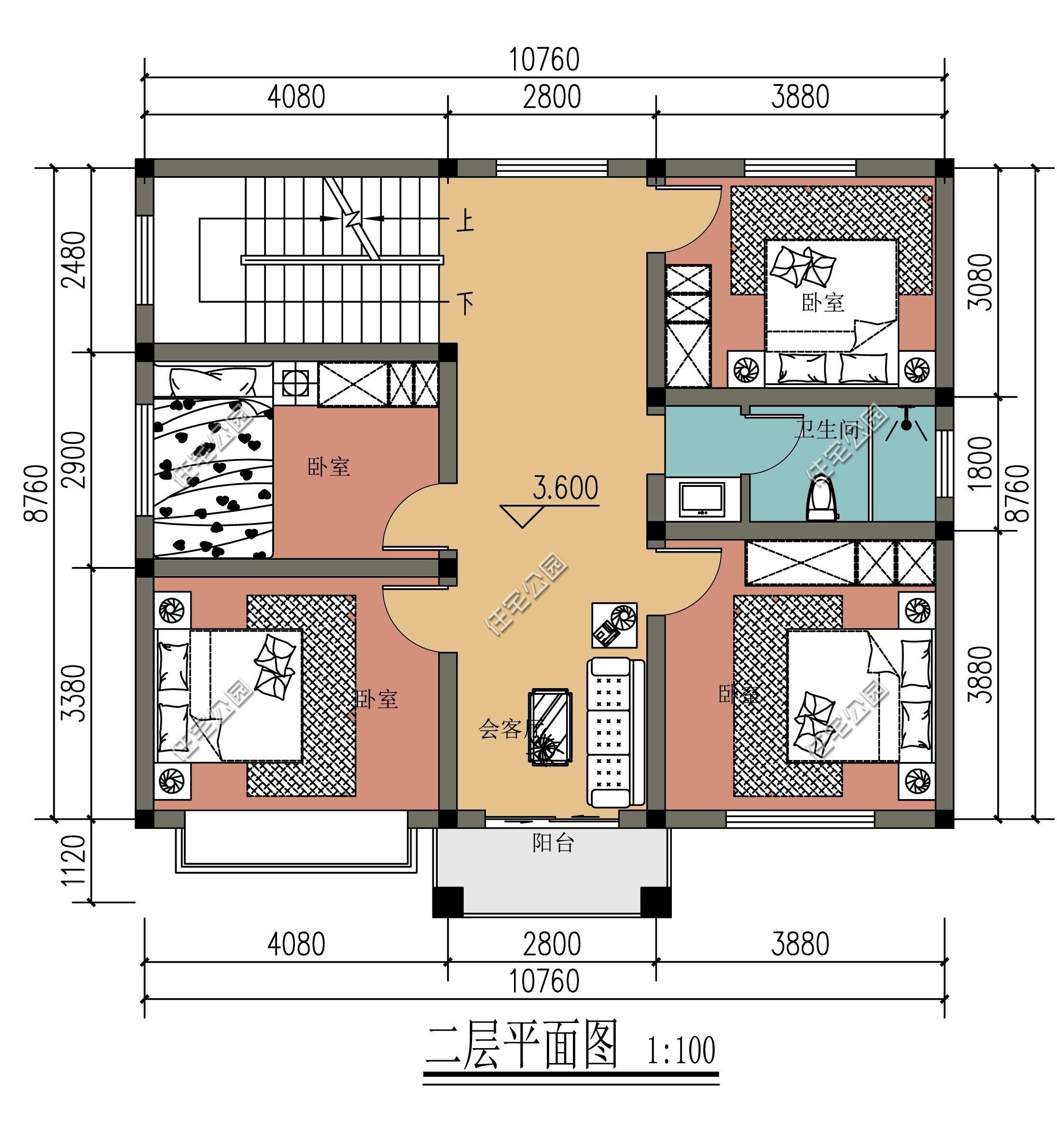 别墅|照着“抄作业”有多爽？占地仅94平的二层别墅只花了16万