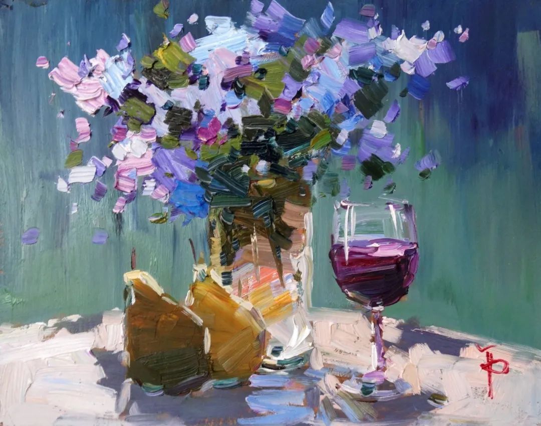 露台&不起眼的房子、简单的露台、普通的小路 他都画得如此出彩!