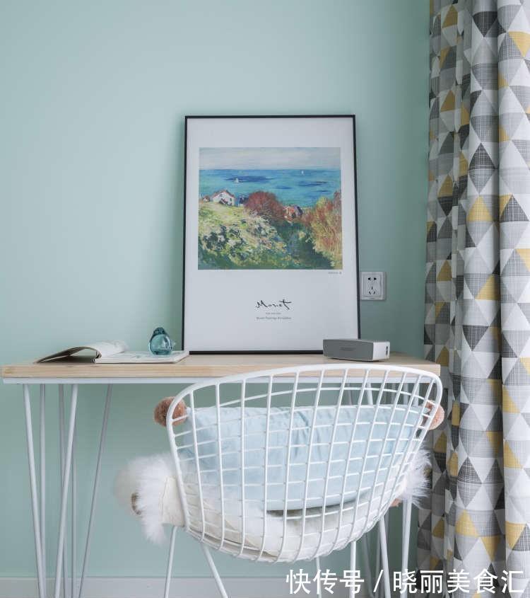 李文伟|用色彩填满三居室,舍去浮华和杂乱,让业主享受舒适的家庭生活