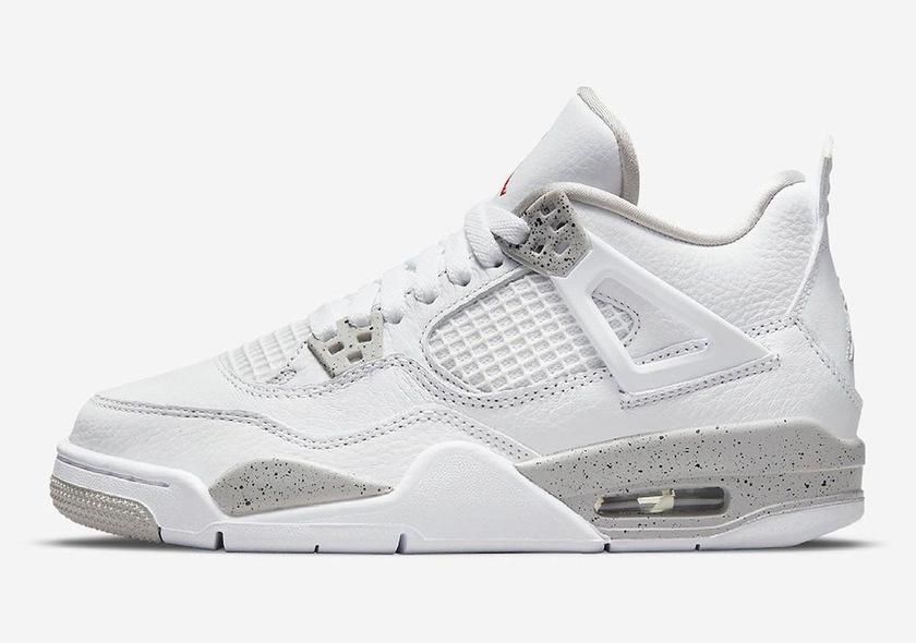 Air Jordan 4“White Oreo”首次曝光！有点“白水泥”的气质？