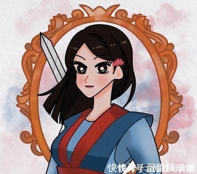 蜡笔小新|当迪士尼公主变成蜡笔小新画风，艾莎女王太可爱，最帅的当属木兰