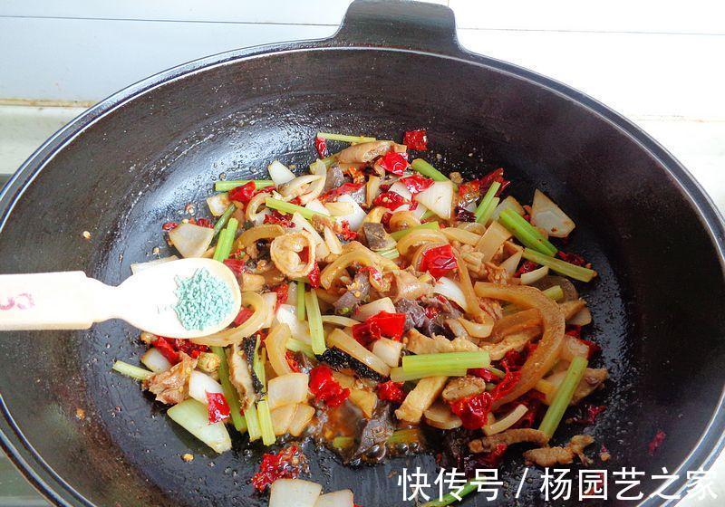 下饭又下酒的爆炒牛杂,新手都能做出来,收藏好,国庆节给家人做