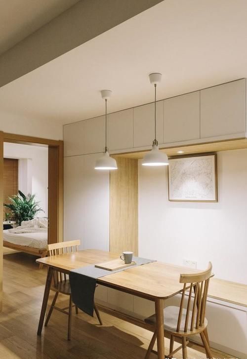 设置|入户门直对着餐桌,又没办法隔断,怎么办?