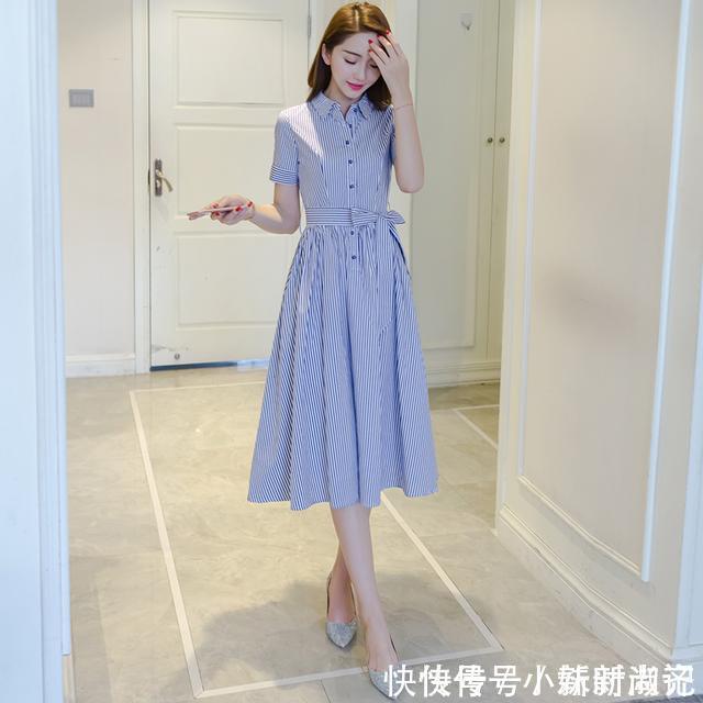 设计|别总说自己穿裙子不好看,今夏流行这样的收腰裙,优雅穿出S曲线