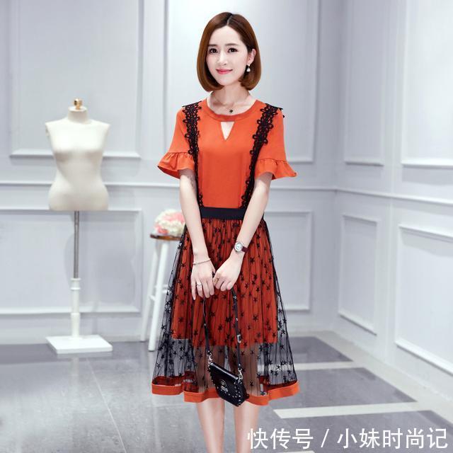 连衣裙 身材微胖的女生,怎么迅速提升气质?一套时髦大码连衣裙告诉你