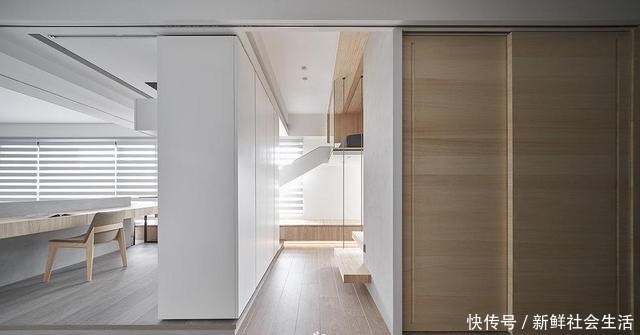 走廊|这是我见过最干净的家,将卧室悬空,完工堪比多间房,太实用了!