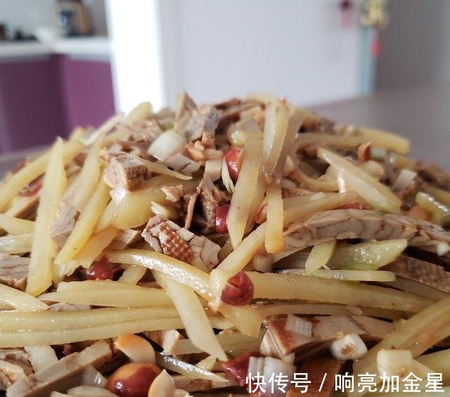 开胃|凉拌土豆丝五香豆腐，开胃爽口，做法简单！