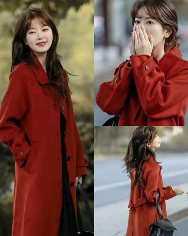 大衣 大衣才是秋冬的王者,这5种颜色的大衣,像模特这样搭配美爆了