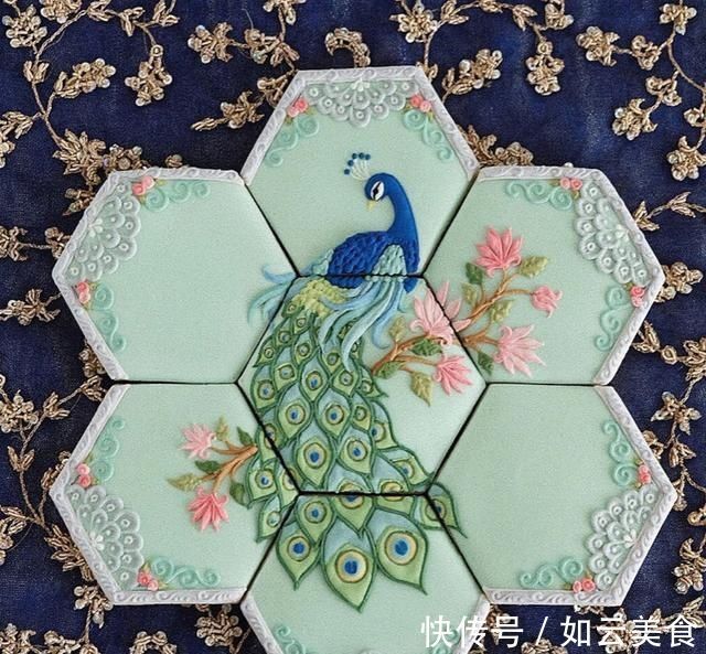 糖霜饼干|一双巧手，做出童话般的翻糖饼干，看完你会舍不得吃网友称太美