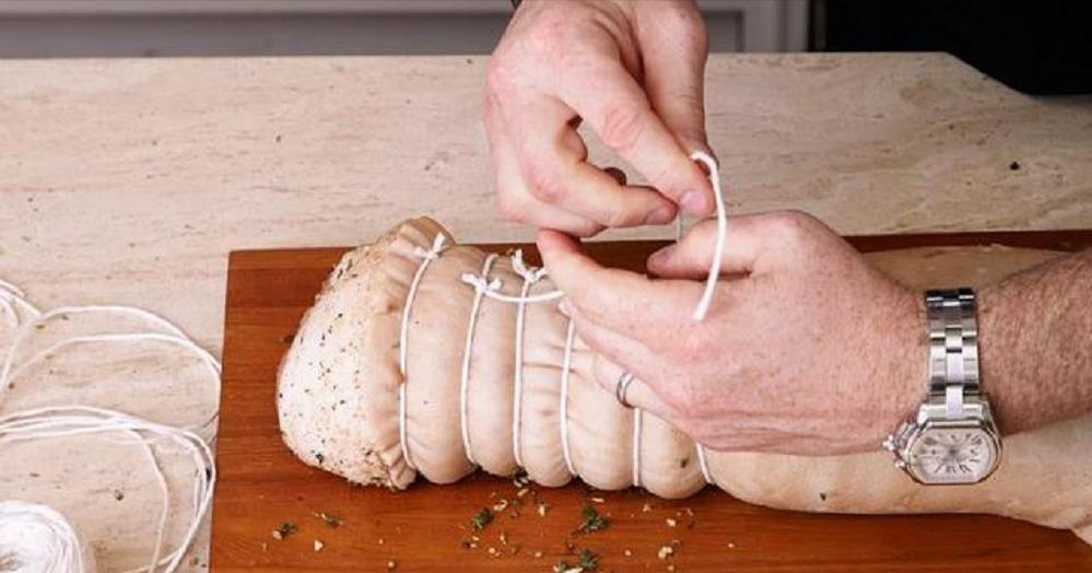 红烧|五花肉不要再红烧了，拿绳子捆起来，咸香不腻，我家一周吃5次