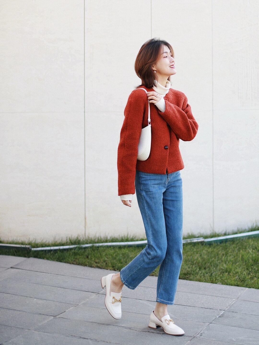 黑白配 冬季不容错过的“毛呢外套”搭配,思路总结好了,看这篇就够