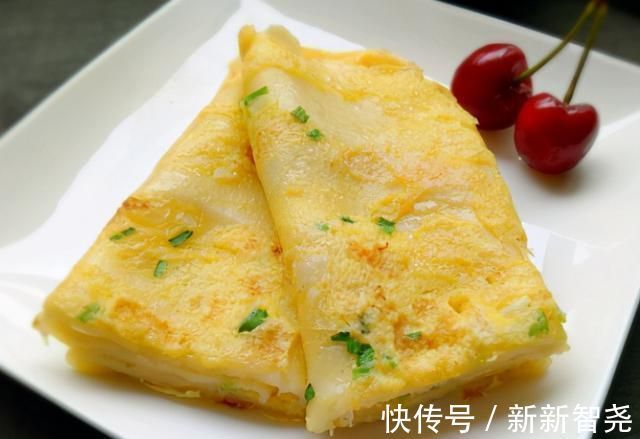 苏打粉|冷天我家常吃的早餐饼，全程手不沾面，饼柔软葱香味浓郁，孩子爱