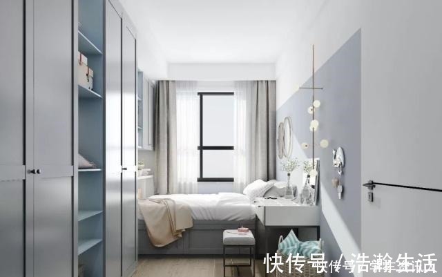 玄关柜|68㎡小户型将一房变两房，给二胎孩子打造出一个独立空间！