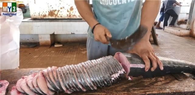 这切|没见过这么切鱼的,这切鱼的功夫了得,谁能说出他切了多少片鱼