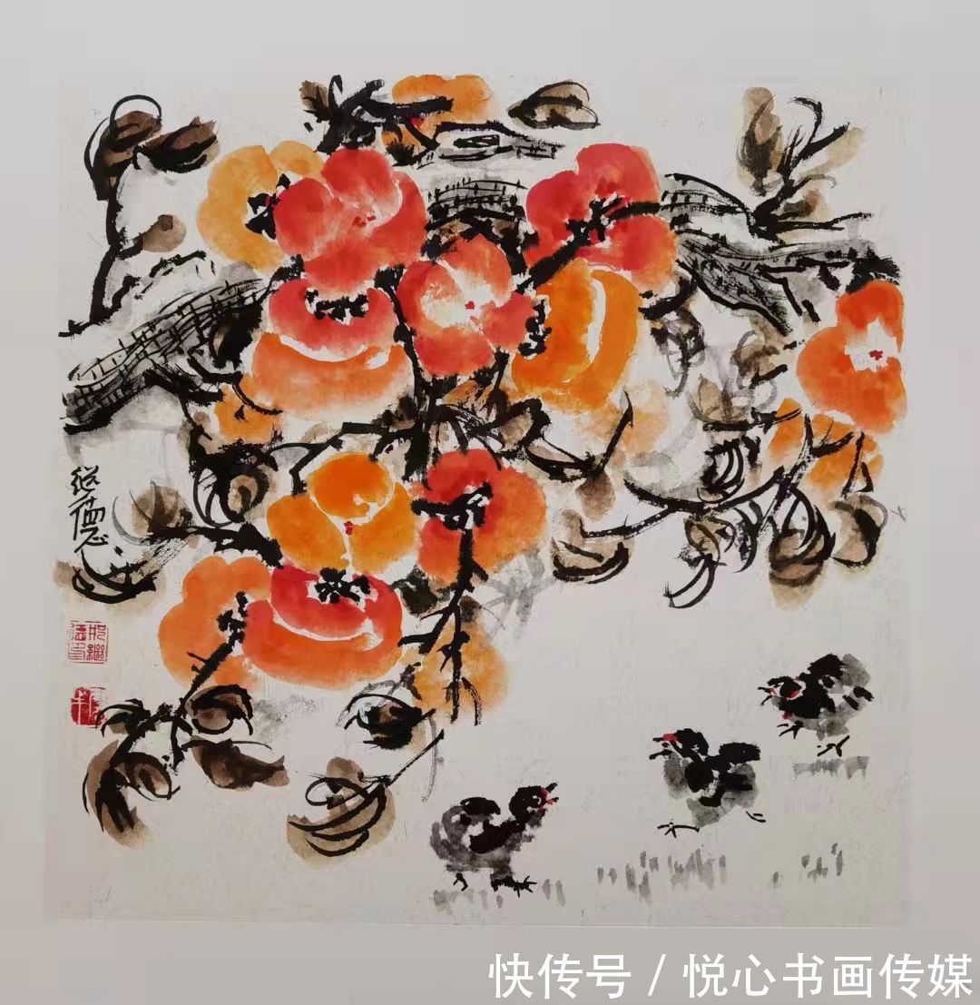 山东师范大学@中国国际书画艺术研究会理事邢继德国画作品欣赏