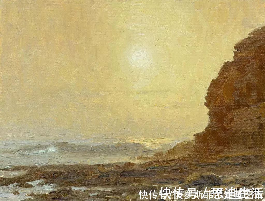 艺术品$美国艺术家米里奇的绝美海滩油画作品欣赏