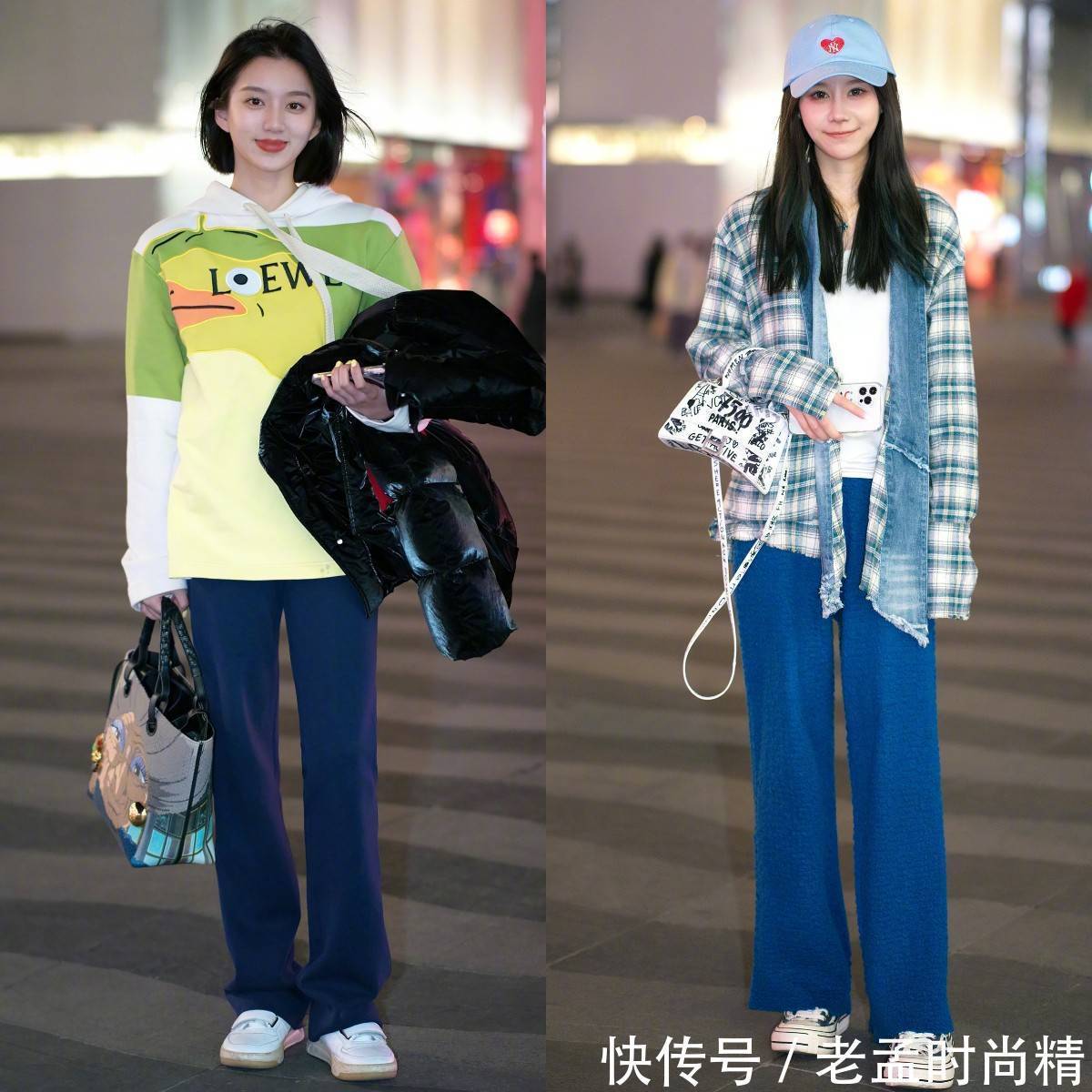 乐福鞋|阔腿裤下面可以搭配哪些鞋子?今年流行这几双