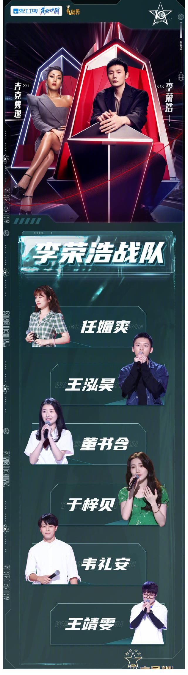 大战队|好声音24强出炉，4大战队集结完成，伍珂玥成最大夺冠热门学员