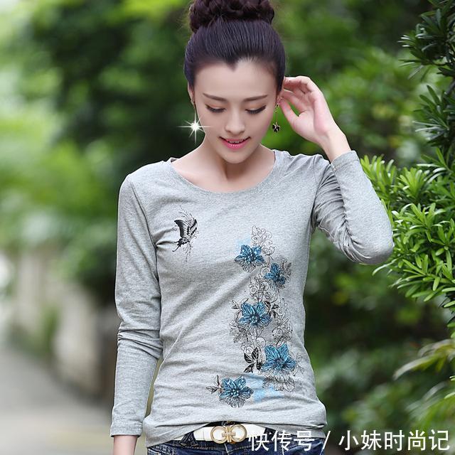 韩版|上班穿什么衣服?春季打底衫让你随时时髦,惹火男神眼睛