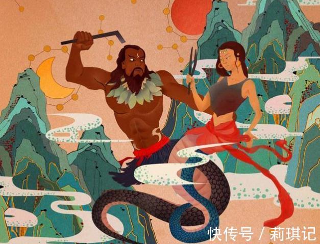 栗广之野#女娲伏羲等上古神明为何是蛇身?也许并不是蛇,而是一个重要器官