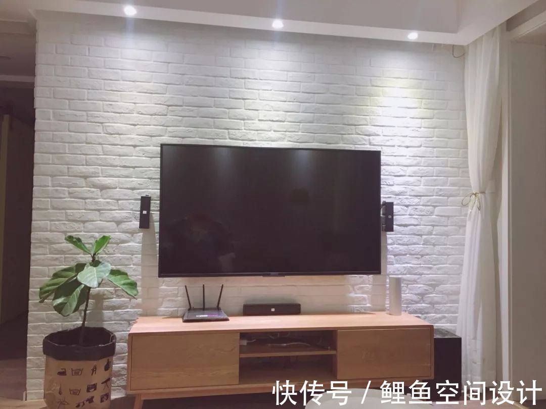 电视|用石材装电视墙，原始粗犷的质感，自然而又高档