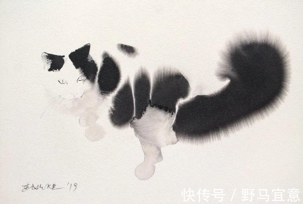 nova$专画“不正经”国画的老外,竟被10万人狂热追捧,看完作品立马佩服不已~