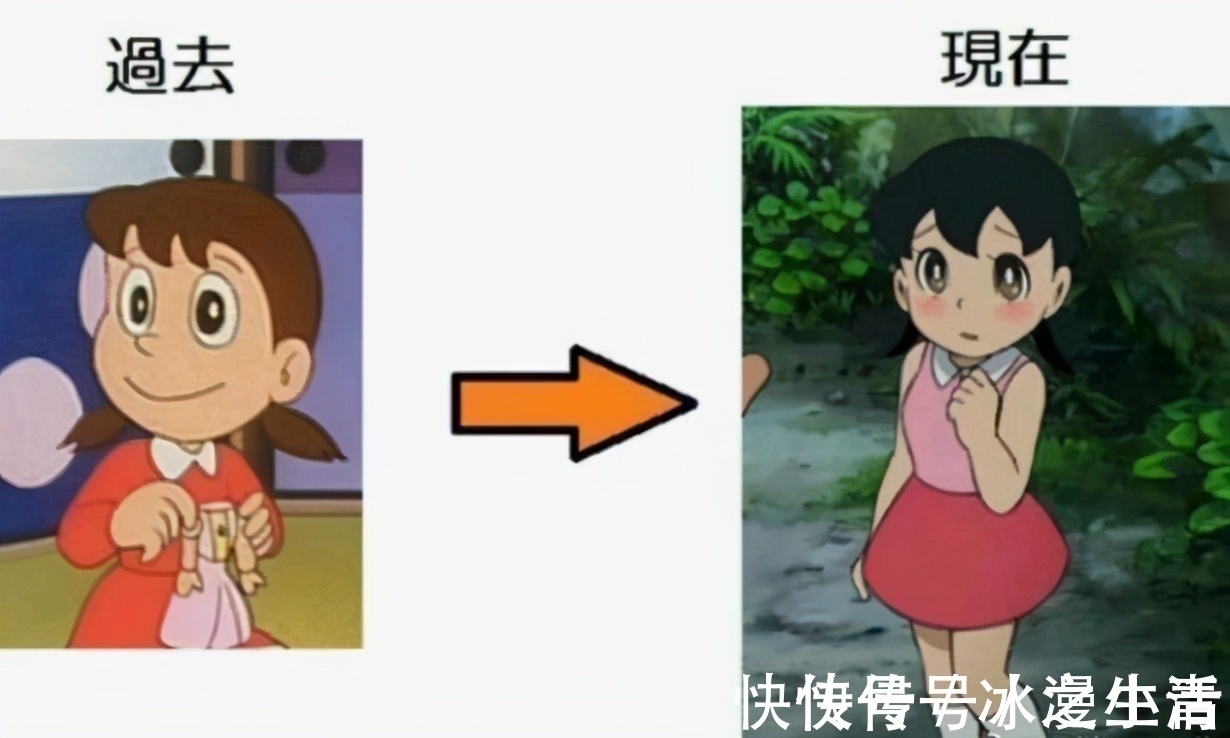 柯南|童年动漫角色大变样,月野兔可爱又变美,柯南是去“整容”了吗?