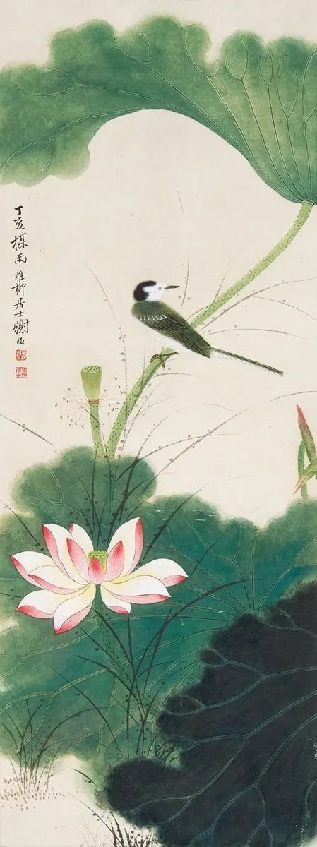 荷塘$谢稚柳的江南荷塘，美翻了